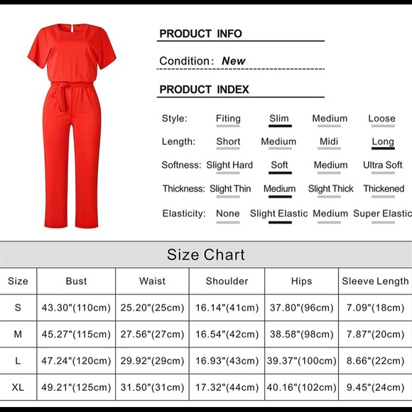 Women Casual Overall Wide Leg Long Pant Jumpsuits (belt not included)
-Brand new - Picture 1 of 7
